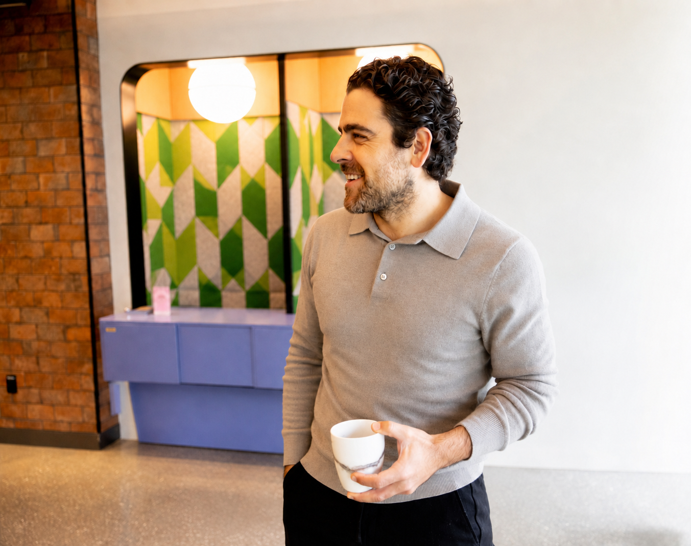 Maen, co-founder of Sweet Coast